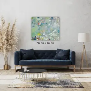 Which Way by Julie Tugwell Art, Oil on Stretched Canvas, 750 mm x 900 mm