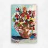 Palette Petals 2 — Acrylic on Board, 100 × 150 mm
