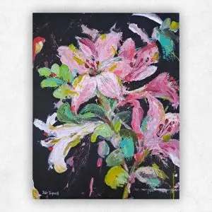 You Are One of My Nicest Thoughts — Acrylic on Stretched Canvas, 350 × 450 mm