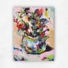 Palette Petals 1 — Acrylic on Board, 150 × 200 mm