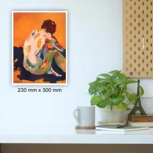 Shape of You by Julie Tugwell Art, Oil on Board, 230 mm x 300 mm