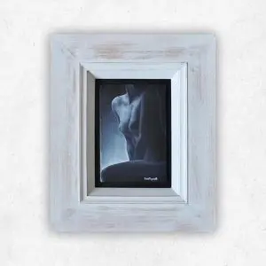 Nude 3 — Oil on Board - Framed, 100 × 150 mm