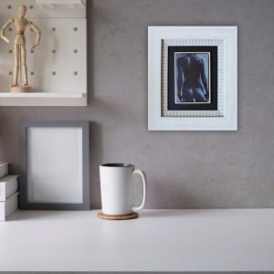 Julie Tugwell Art <br> Nude 4 <br> Oil on Board - Framed <br> 100 mm x 150 mm