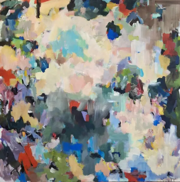 Painters Haiku — Acrylic on Stretched Canvas, 1370 × 1370 mm