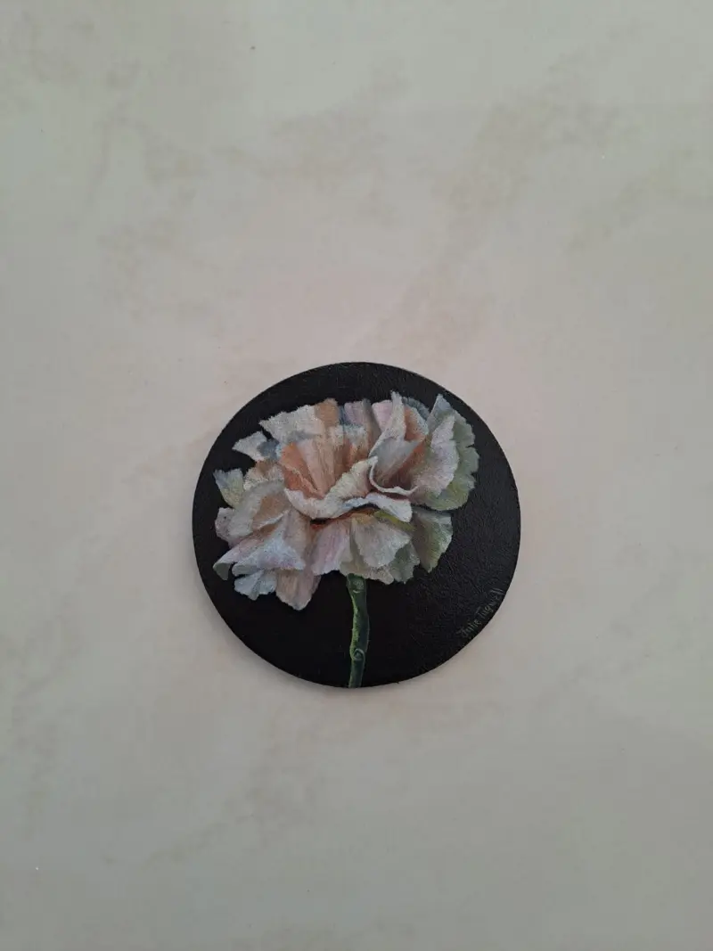 Carnation — painting by Julie Tugwell