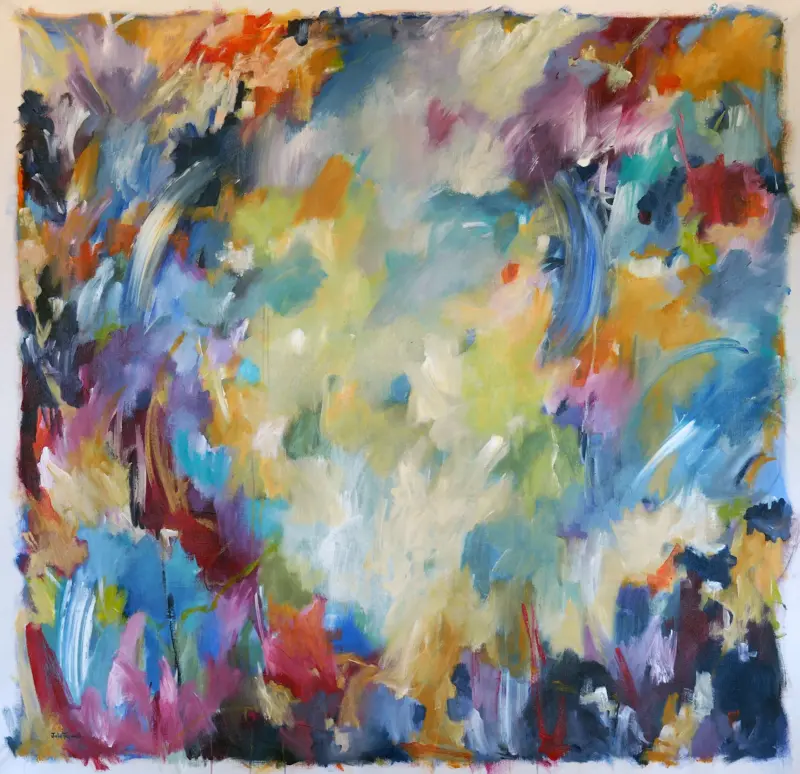 Making My Mark — painting by Julie Tugwell