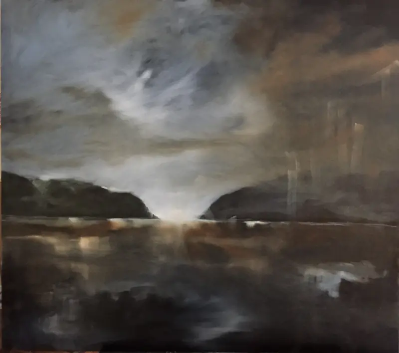 Painting by Julie Tugwell