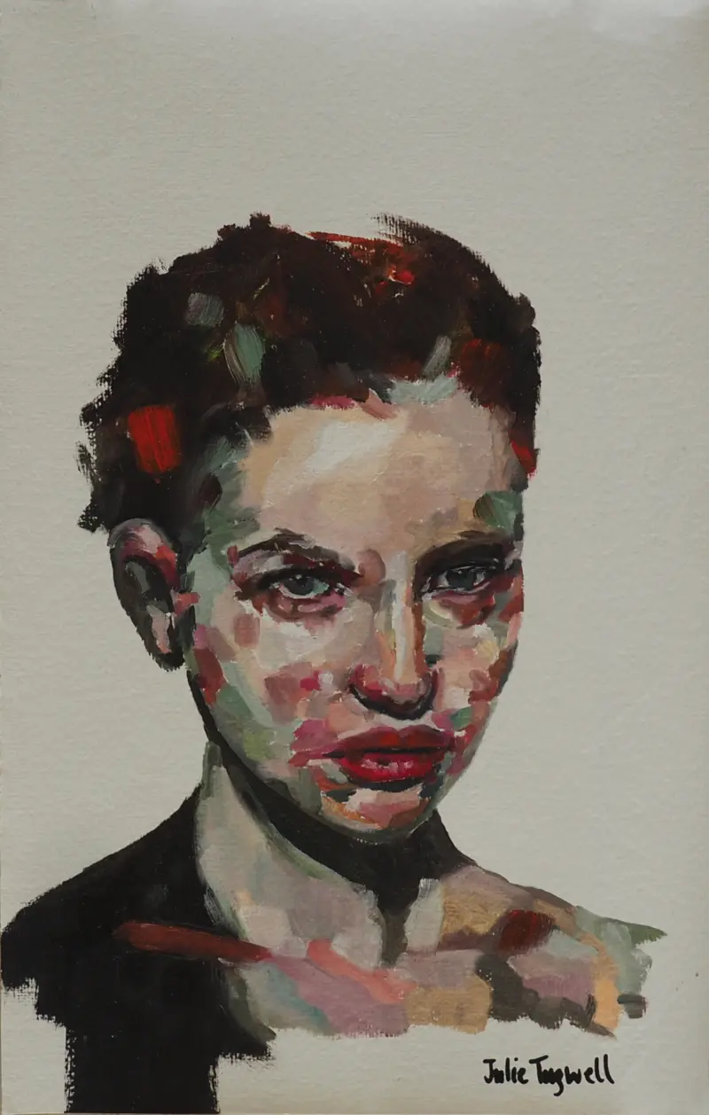 Painting by Julie Tugwell