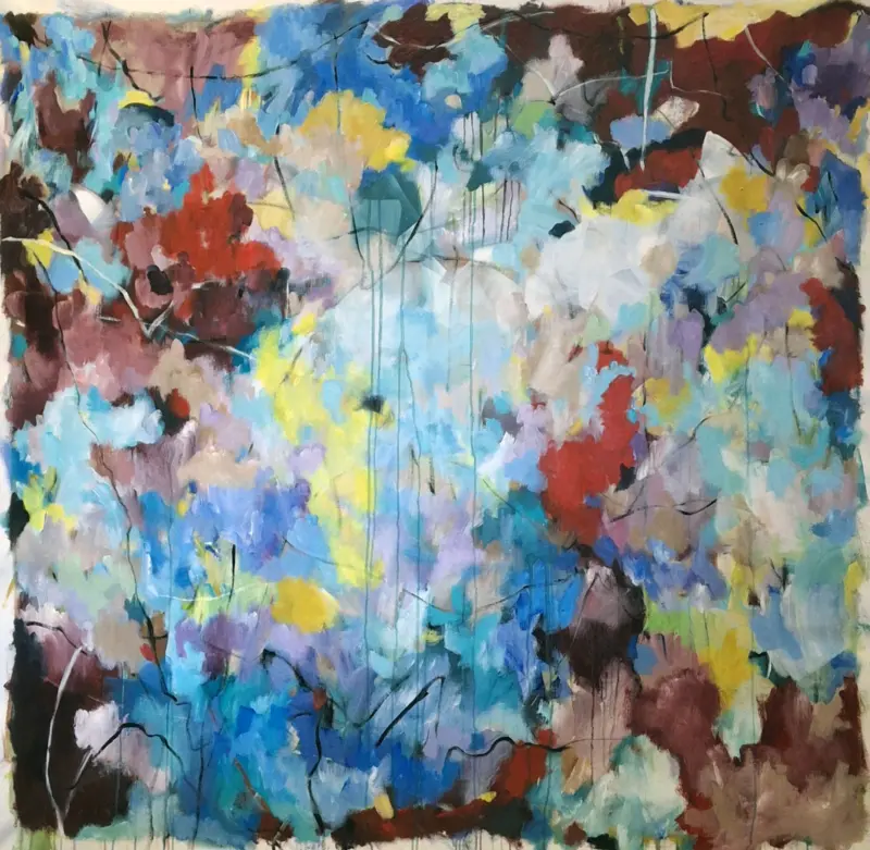 making My Connections — painting by Julie Tugwell
