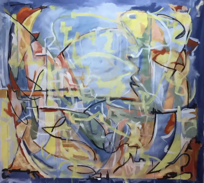 Energy 2 — painting by Julie Tugwell