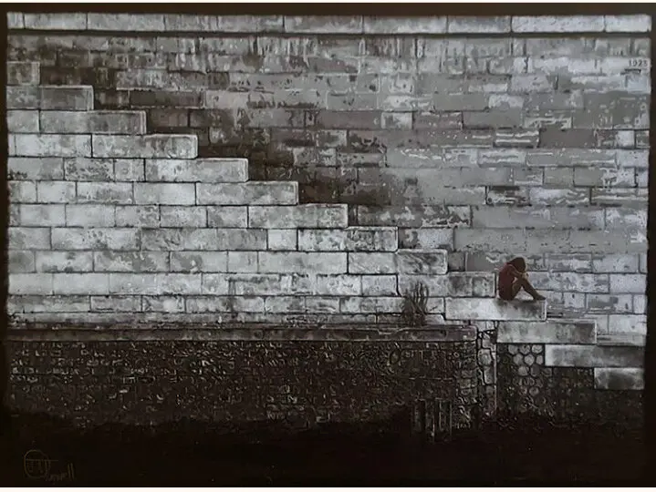 Inviolable Solitude — painting by Julie Tugwell