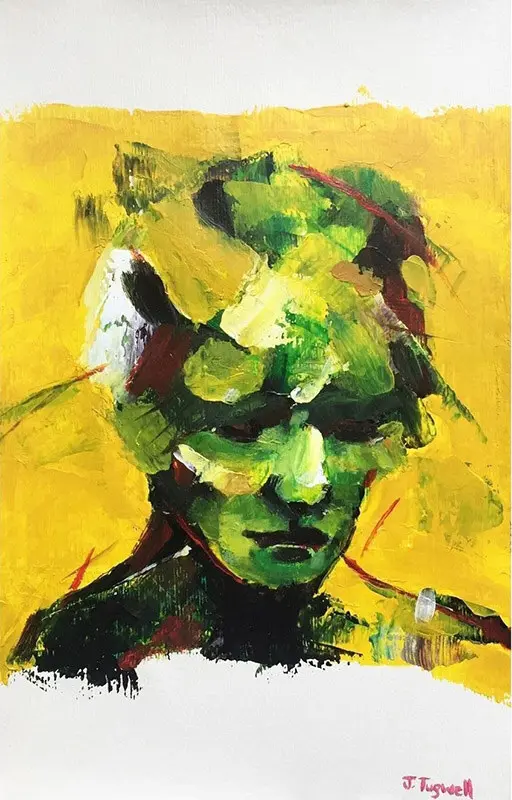 6 Portrait Of Emotion — painting by Julie Tugwell