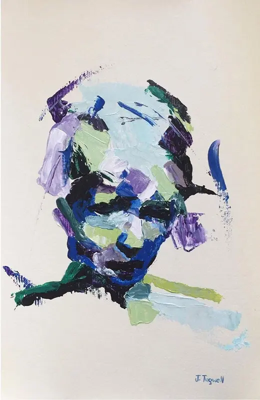 4 Portrait Of Emotion — painting by Julie Tugwell
